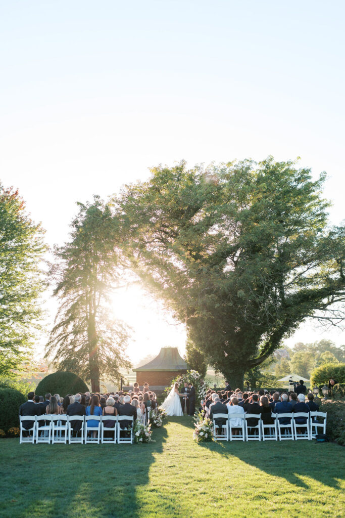 A wedding at Hamilton Farm Golf Club in NJ.
