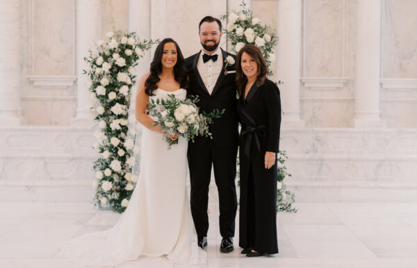 The Secretary Who Played Matchmaker Officiated Their Wedding at The Mansion on Main Street