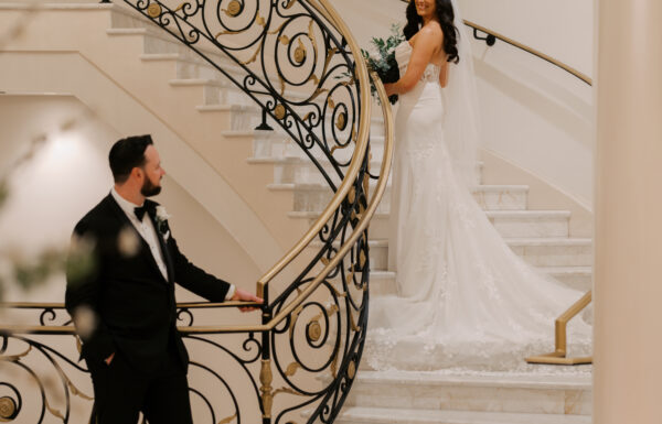 The Secretary Who Played Matchmaker Officiated Their Wedding at The Mansion on Main Street