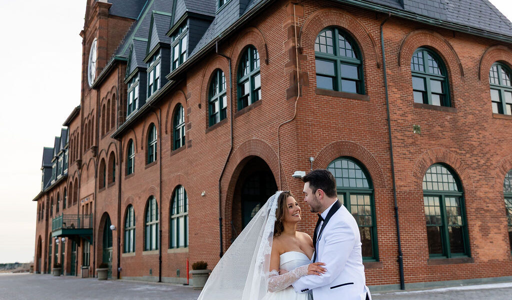 He Got Married Steps from Where His Great-Grandfather First Arrived in America