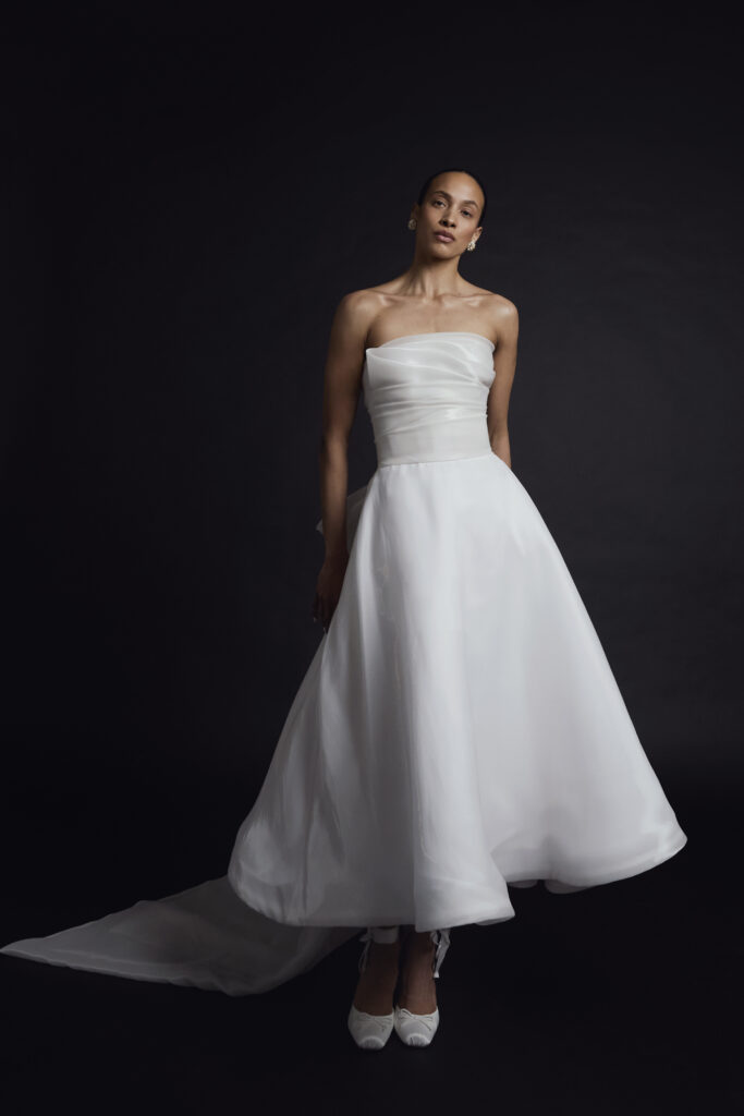 Jaclyn Whyte Spring 2027 gowns during New York Bridal Fashion Week.