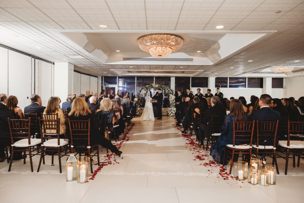 A wedding at The Oyster Point Hotel in Red Bank NJ.