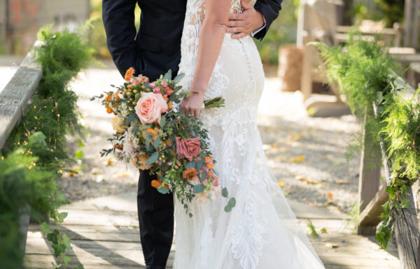 A wedding at the Inn at Millrace Pond in Hope NJ.