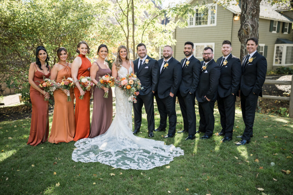 A wedding at the Inn at Millrace Pond in Hope NJ.