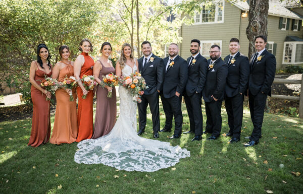 A wedding at the Inn at Millrace Pond in Hope NJ.