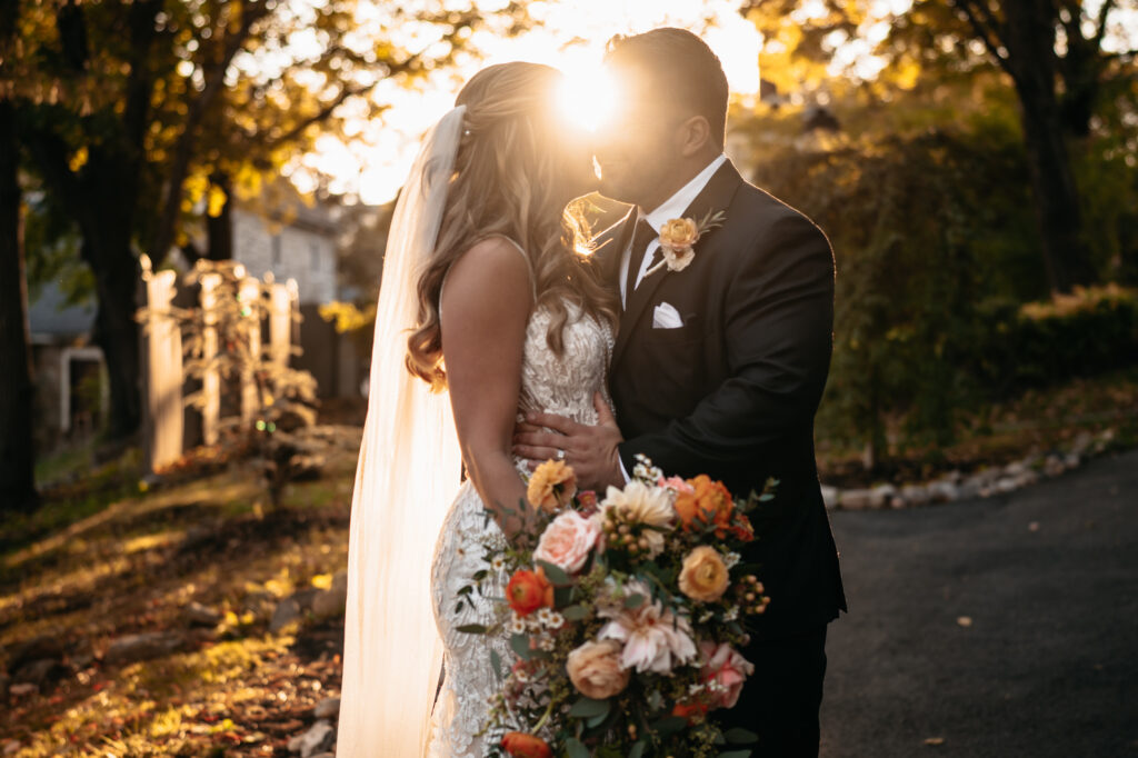 A wedding at the Inn at Millrace Pond in Hope NJ.