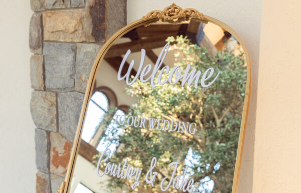 A wedding at Perona Farms in Andover NJ that was planned in just two months.