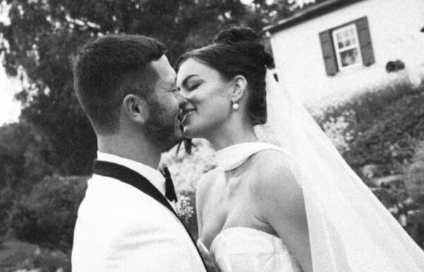 A wedding at an Airbnb in Malvern, Pennsylvania.