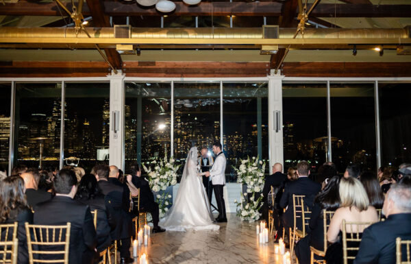 A wedding at Liberty House in Jersey City NJ.