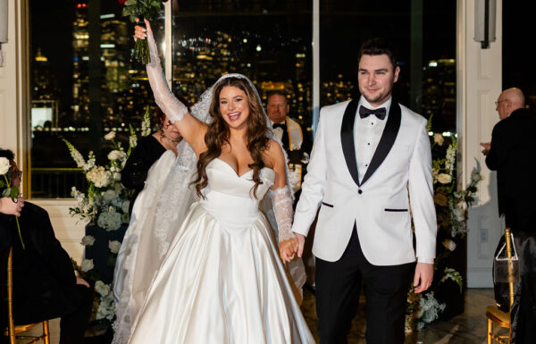A wedding at Liberty House in Jersey City NJ.
