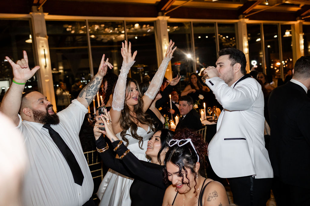 A wedding at Liberty House in Jersey City NJ.