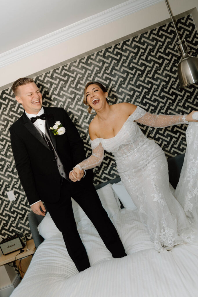 A wedding at the Logan Inn in New Hope PA.