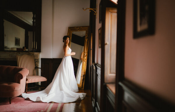 A wedding at Elkins Estate in Pennsylvania.