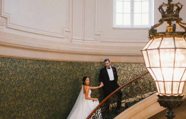 A wedding at Elkins Estate in Pennsylvania.
