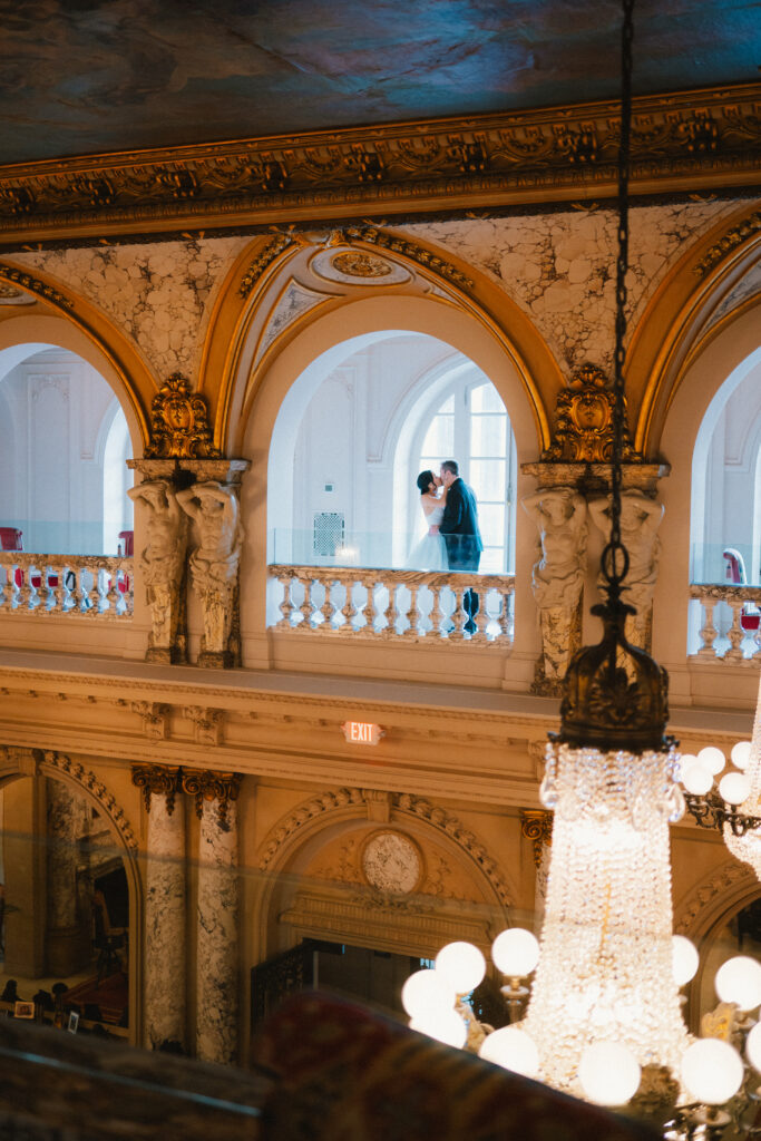 A wedding at Elkins Estate in Pennsylvania.