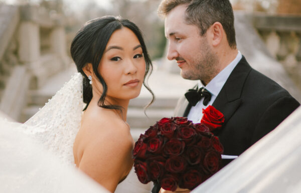 A wedding at Elkins Estate in Pennsylvania.