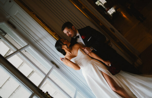 A wedding at Elkins Estate in Pennsylvania.