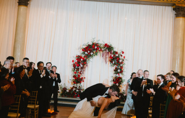 A wedding at Elkins Estate in Pennsylvania.