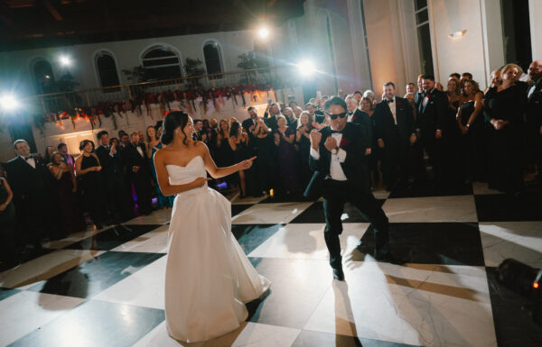 A wedding at Elkins Estate in Pennsylvania.