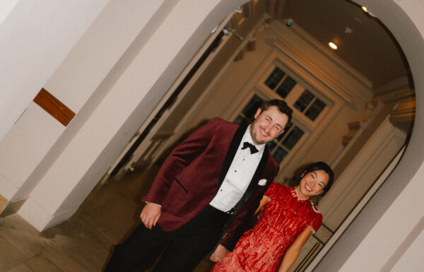 A wedding at Elkins Estate in Pennsylvania.