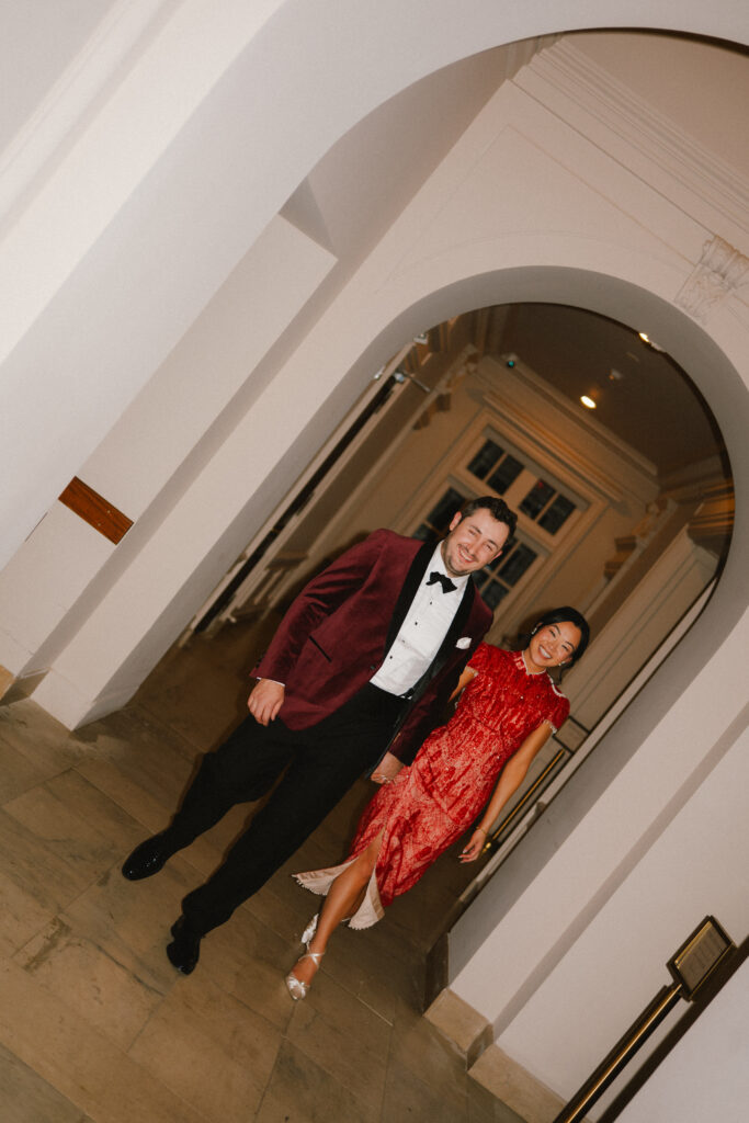 A wedding at Elkins Estate in Pennsylvania.