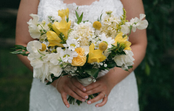A wedding at the Inn at Millrace Pond.