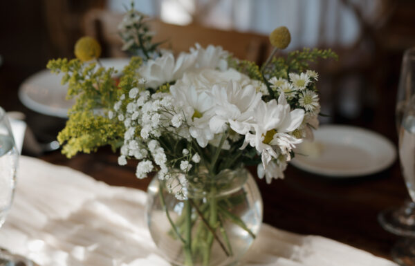 A wedding at the Inn at Millrace Pond.