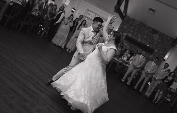 A wedding at the Inn at Millrace Pond.