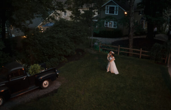 A wedding at the Inn at Millrace Pond.