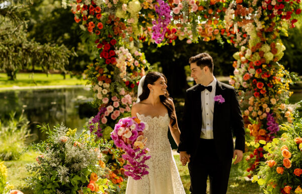 A wedding at Pleasantdale Chateau.