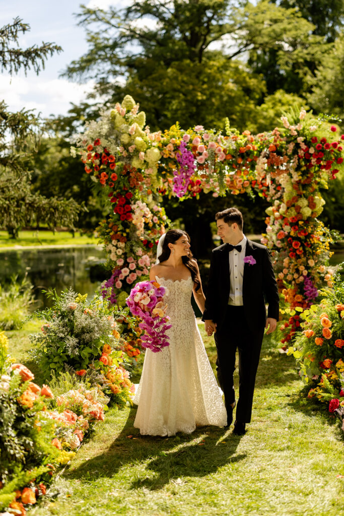 A wedding at Pleasantdale Chateau.