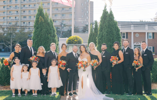 A wedding at Molly Pitcher Inn in Red Bank NJ.