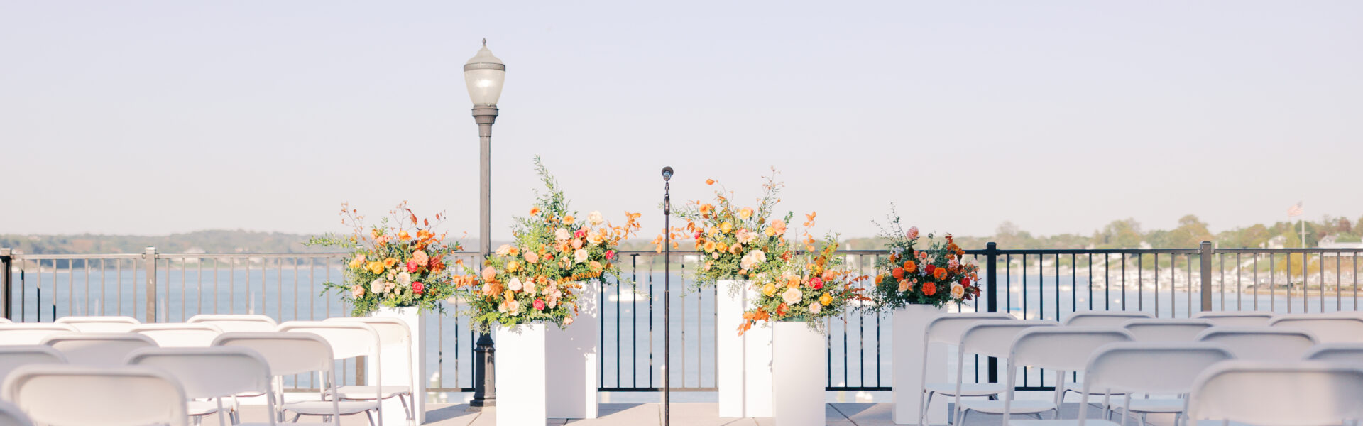 Their Daughter Joined Their First Dance  at This Waterfront Molly Pitcher Inn Wedding