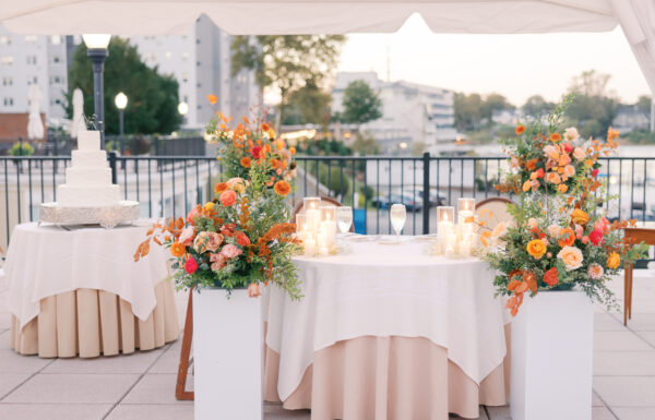 A wedding at Molly Pitcher Inn in Red Bank NJ.