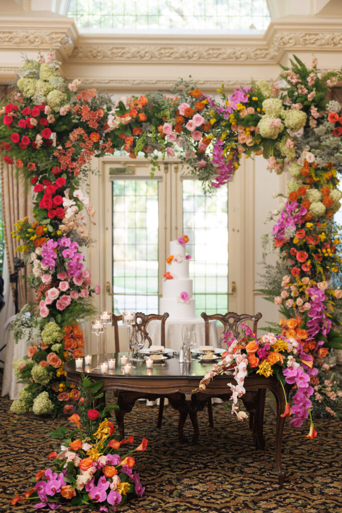 A wedding at Pleasantdale Chateau.