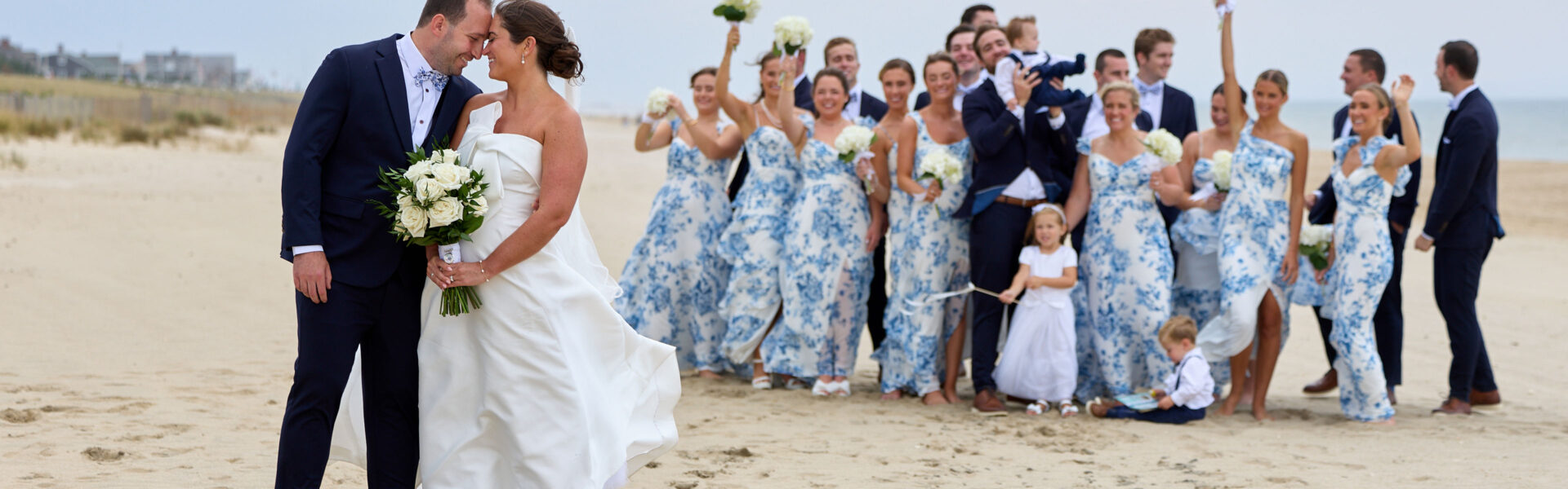They Arrived by Boat at This Shore Wedding at Mantoloking Yacht Club