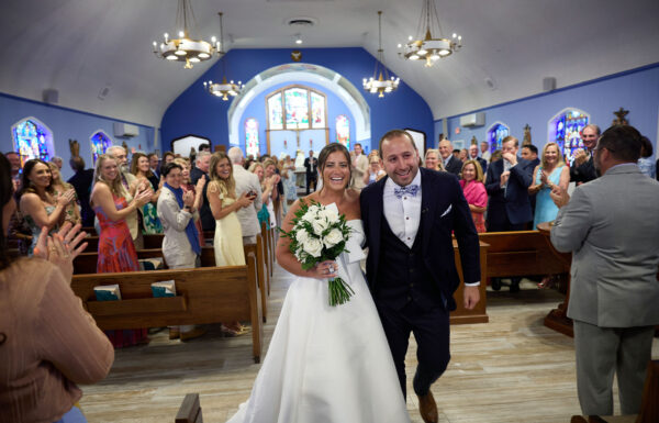 A wedding at Mantoloking Yacht Club in NJ.