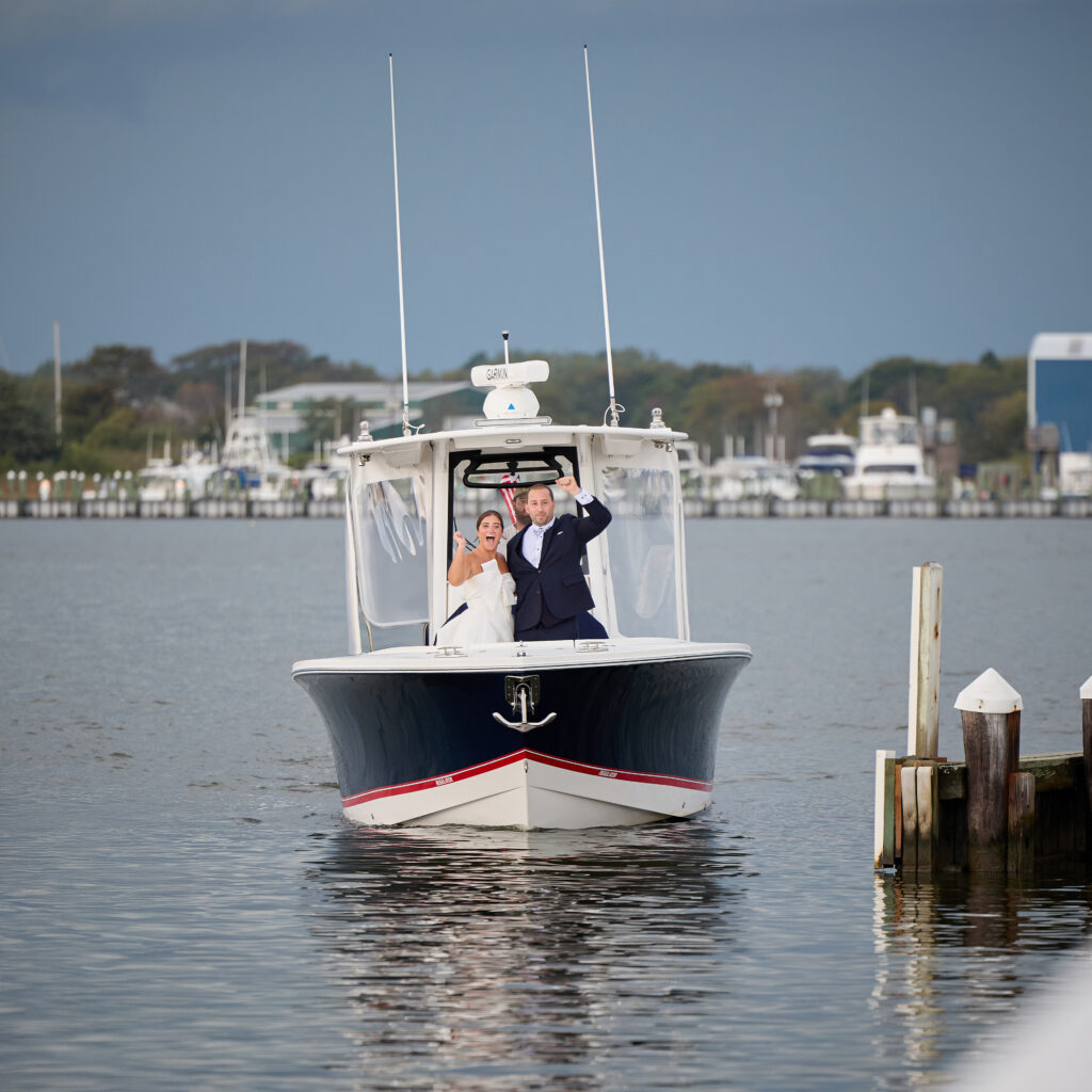 A wedding at Mantoloking Yacht Club in NJ.