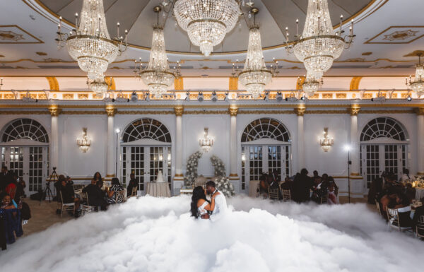 A wedding at Crystal Plaza in Livingston.