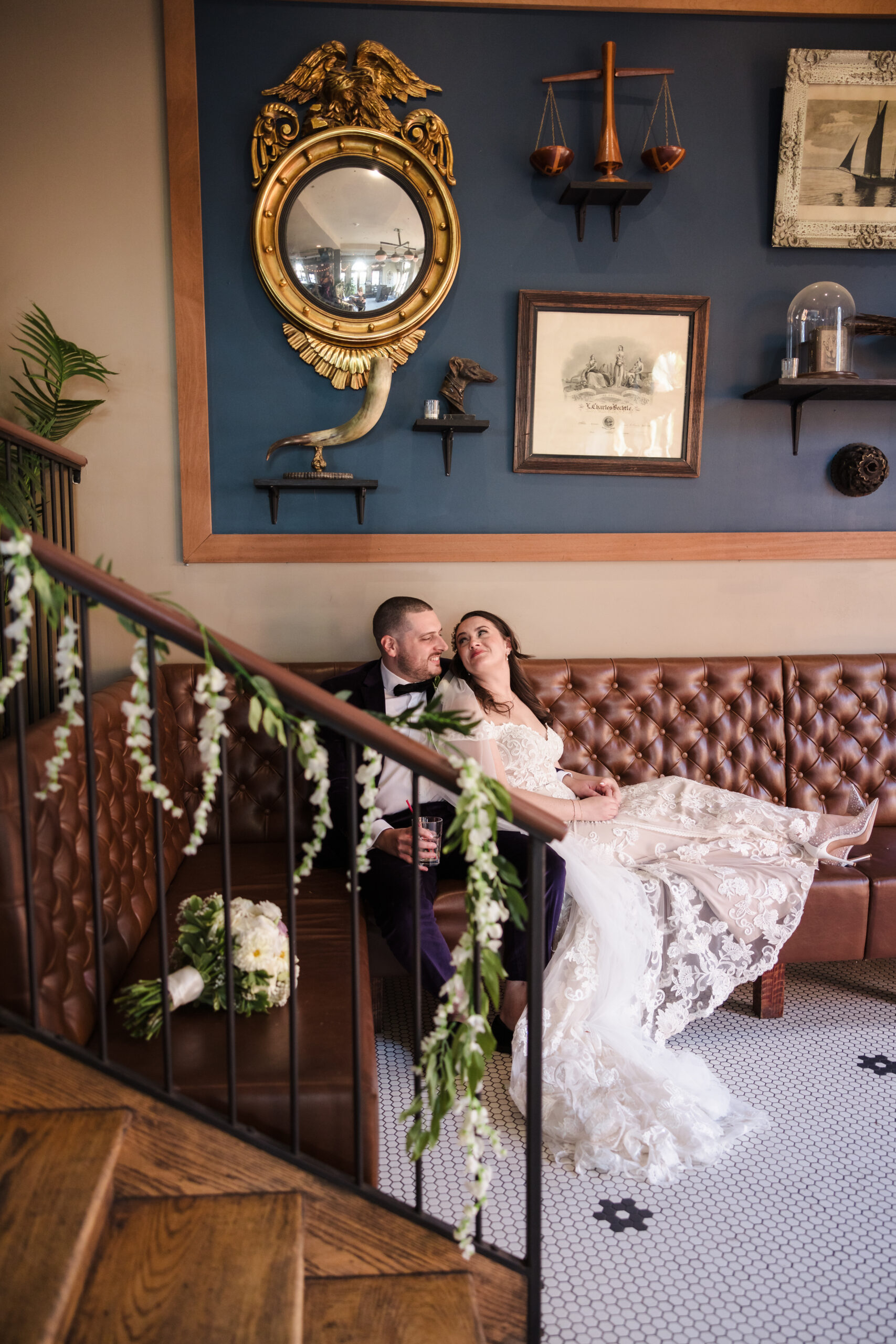 Wedding at Cross and Orange restaurant in Asbury Park NJ