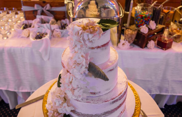 A wedding aboard The Atlantis, part of New York Cruises.
