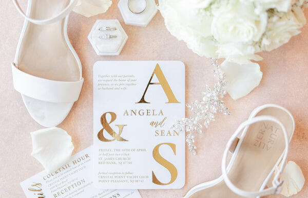 Waterfront Views Set the Scene for This Crystal Point Yacht Club Wedding