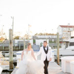 Waterfront Views Set the Scene for This Crystal Point Yacht Club Wedding
