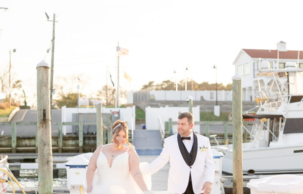 Waterfront Views Set the Scene for This Crystal Point Yacht Club Wedding