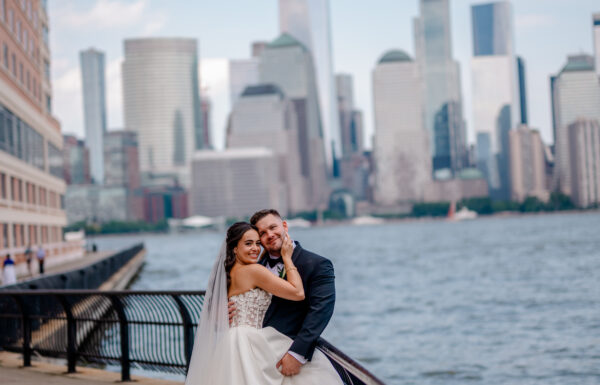 A wedding aboard The Atlantis, part of New York Cruises.
