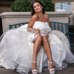 Their Boat Wedding on the Hudson Featured a Deck Dance Party, the NYC Skyline & the Statue of Liberty