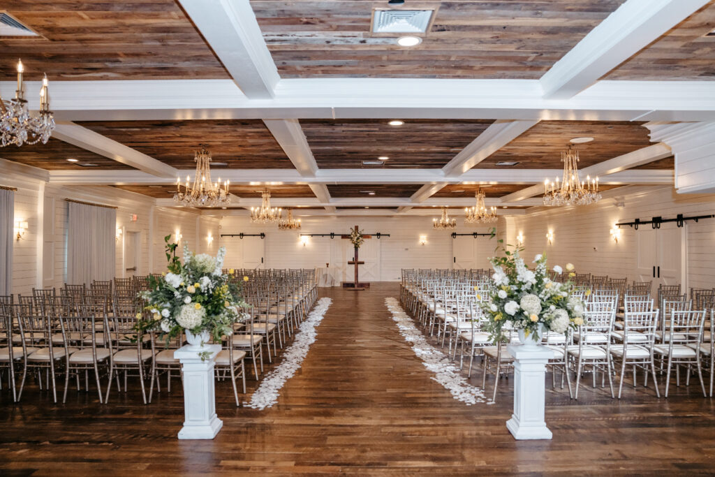 A wedding at Mansion at Mountain Lakes in NJ.