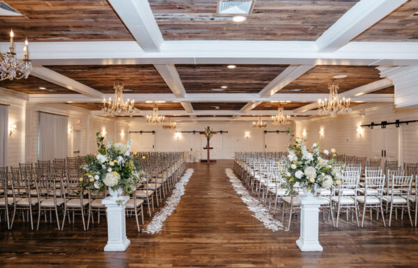 A Black-Tie Summer Wedding With Handmade Favors at Mansion at Mountain Lakes