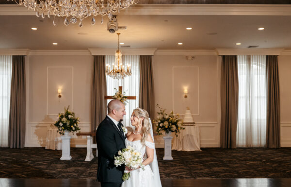 A wedding at Mansion at Mountain Lakes in NJ.
