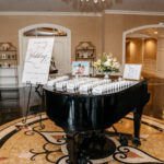 A Black-Tie Summer Wedding With Handmade Favors at Mansion at Mountain Lakes